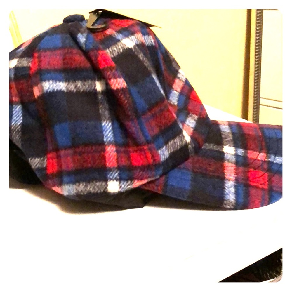 Plaid Flannel Hat